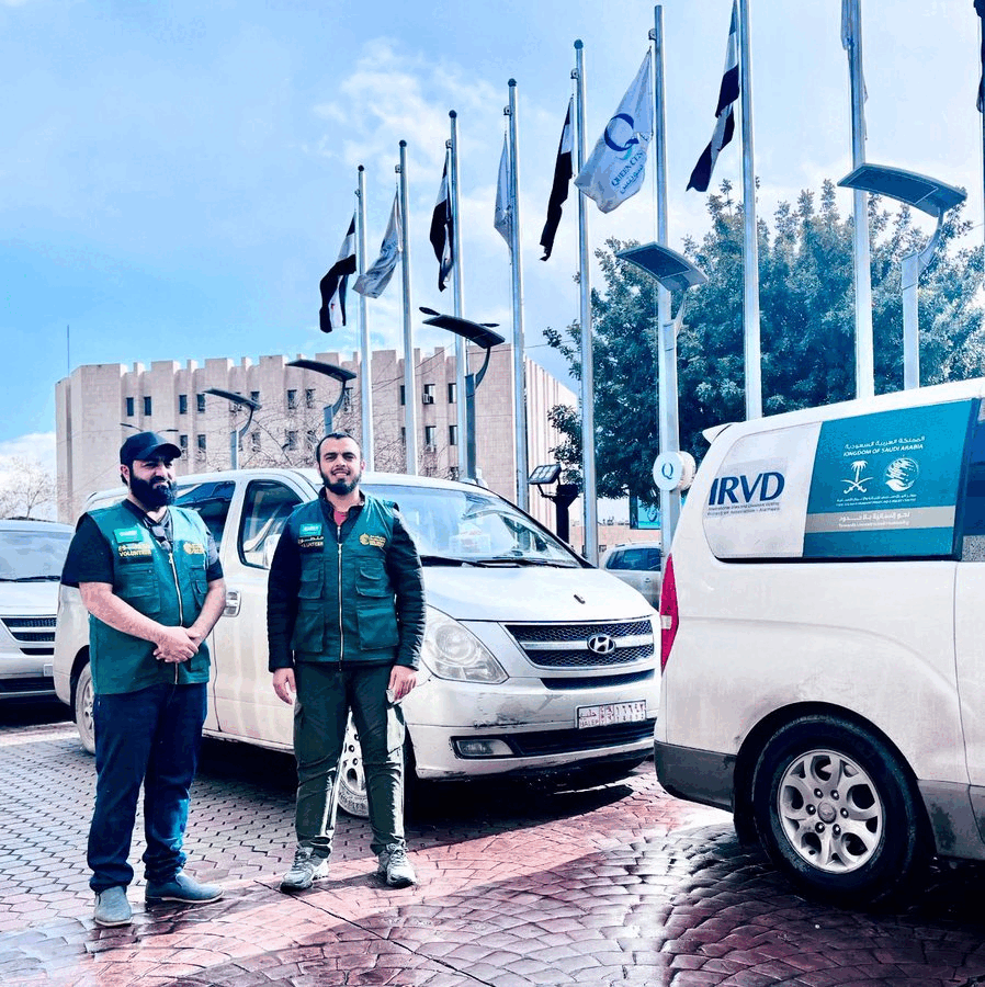 مشاركة كلية العلوم الطبية التطبيقية في أعمال مركز الملك سلمان للإغاثة والأعمال الانسانية